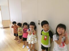 令和７年８月２９日（金）８月のお誕生会